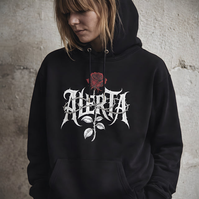 Alerta Rose - ECO Premium Hoodie