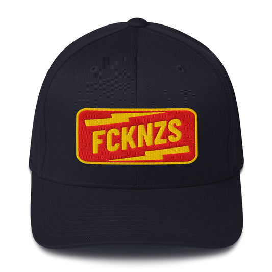 FCK NZS - Flexfit Cap von Protest Couture | Dark Navy