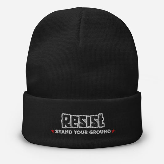 Resist (Stand Your Ground) - Beanie von Protest Couture | Default Title
