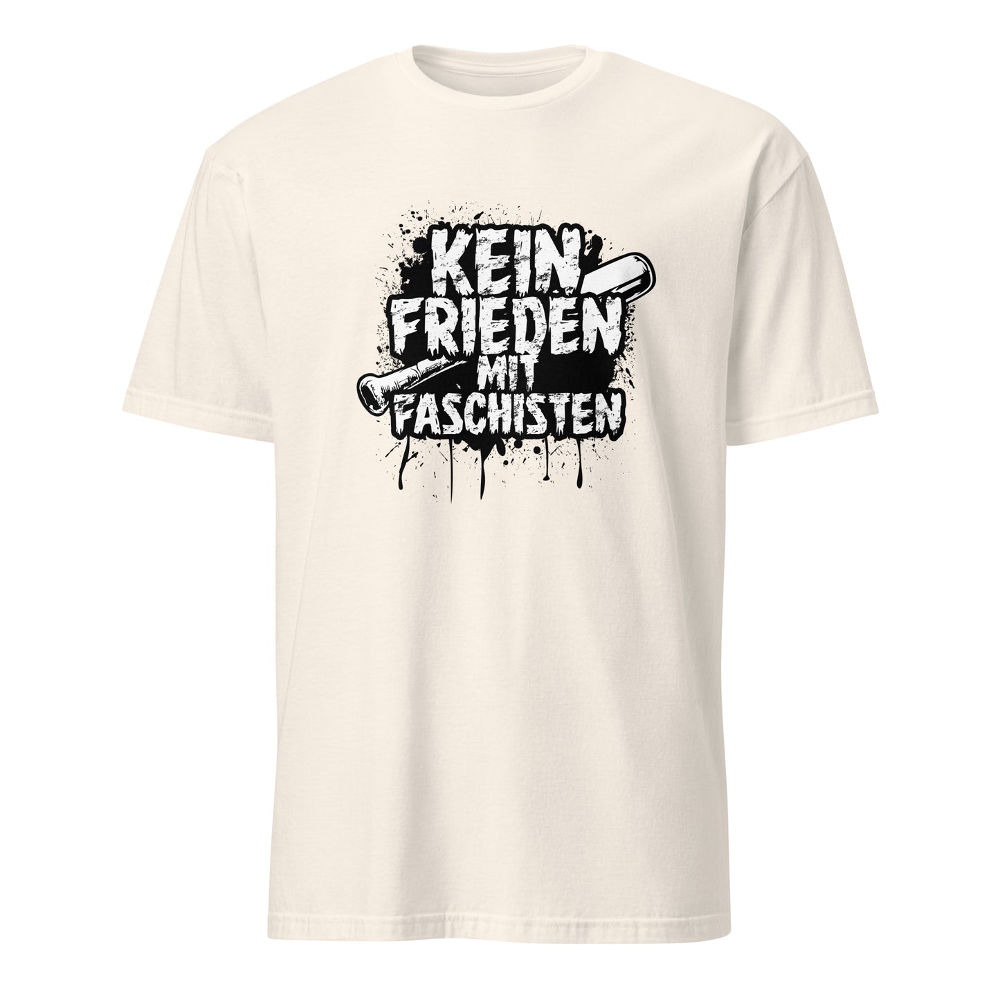 Kein Frieden mit Faschisten - Unisex T-Shirt von Protest Couture | Natural