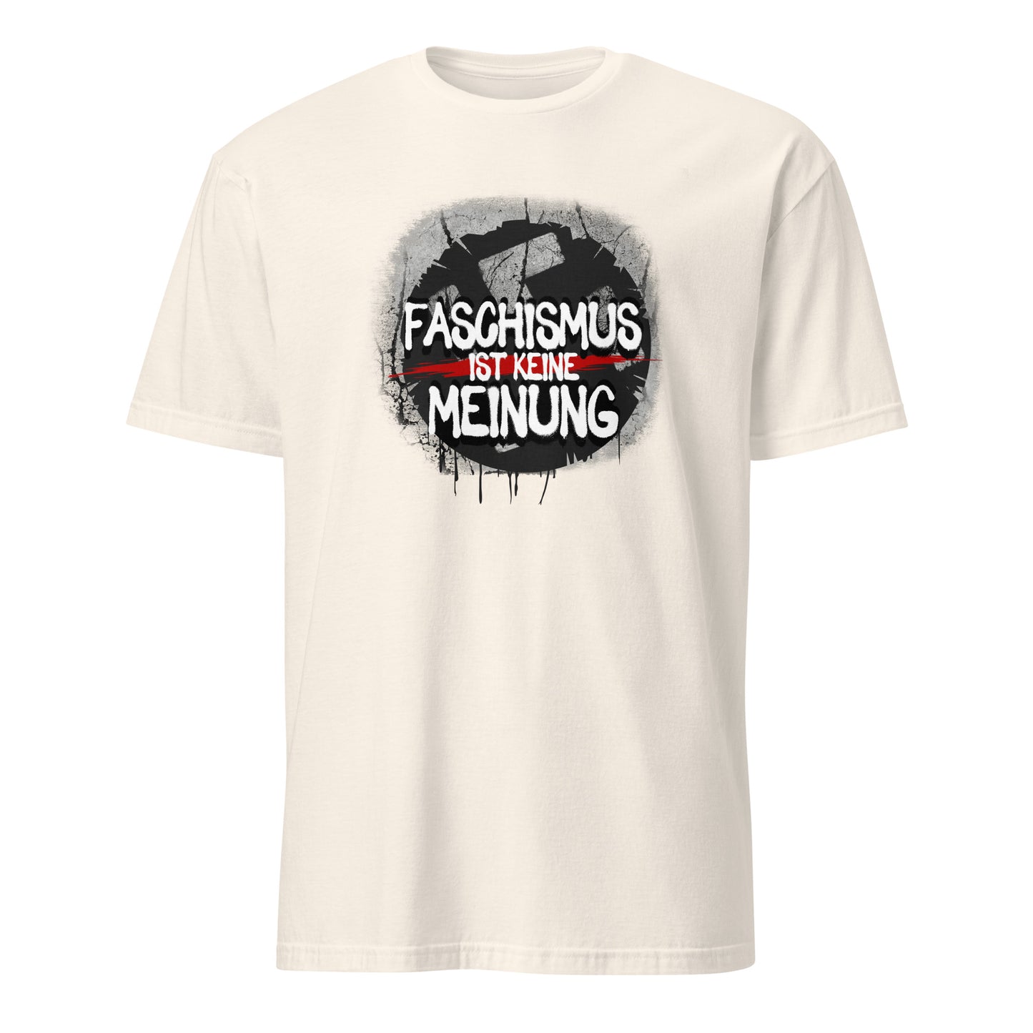 Faschismus ist keine Meinung - Unisex T-Shirt von Protest Couture | Natural