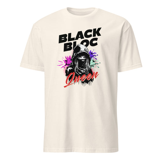 Black Bloc Queen - Unisex T-Shirt von Protest Couture | Natural