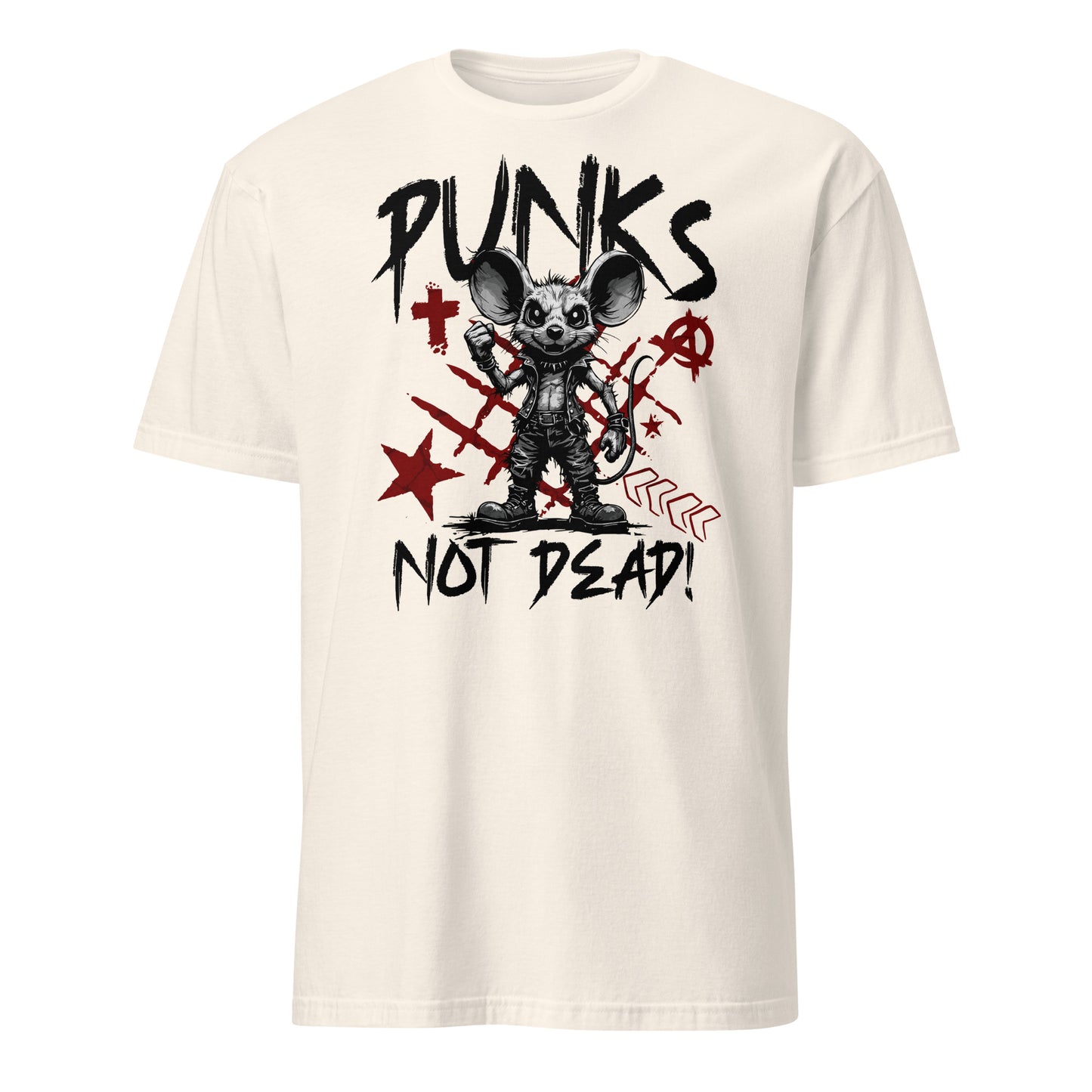 Punks Not Dead - Unisex T-Shirt von Protest Couture | Natural
