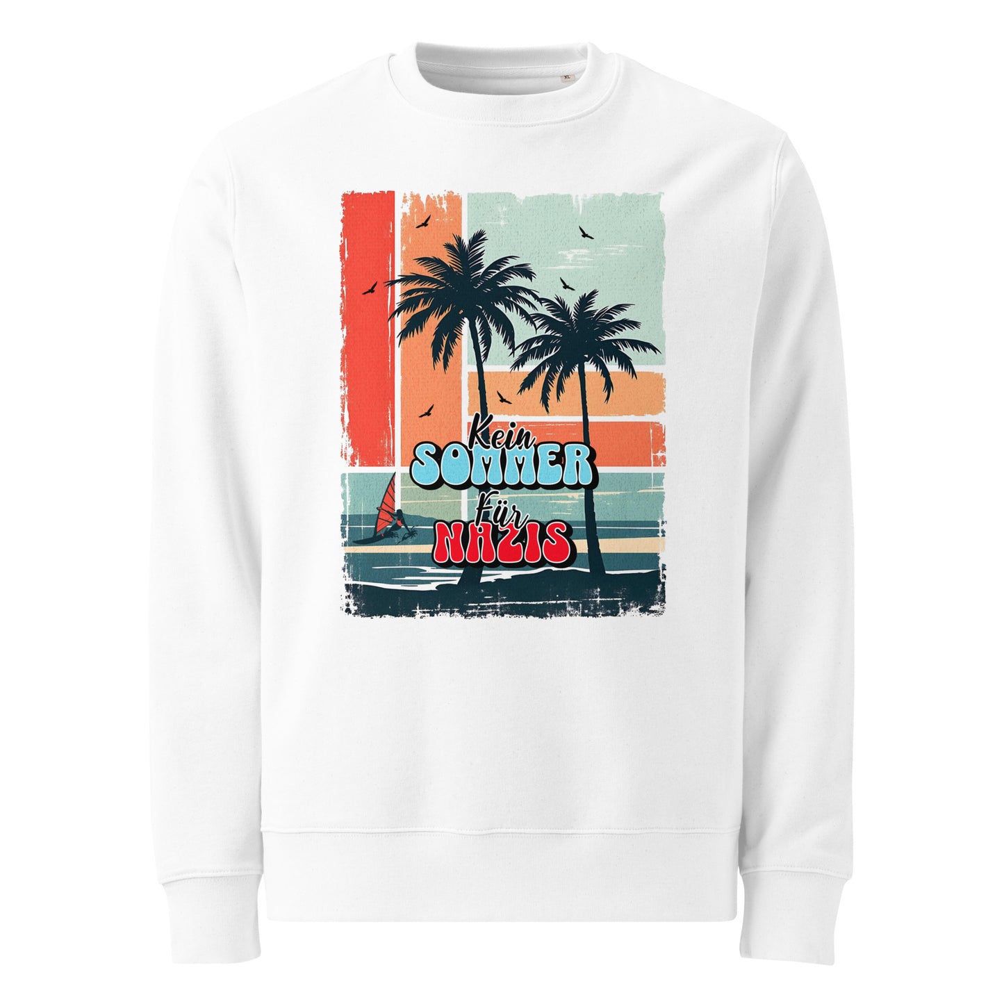 Kein Sommer für Nazis - Premium Sweater von Protest Couture | White