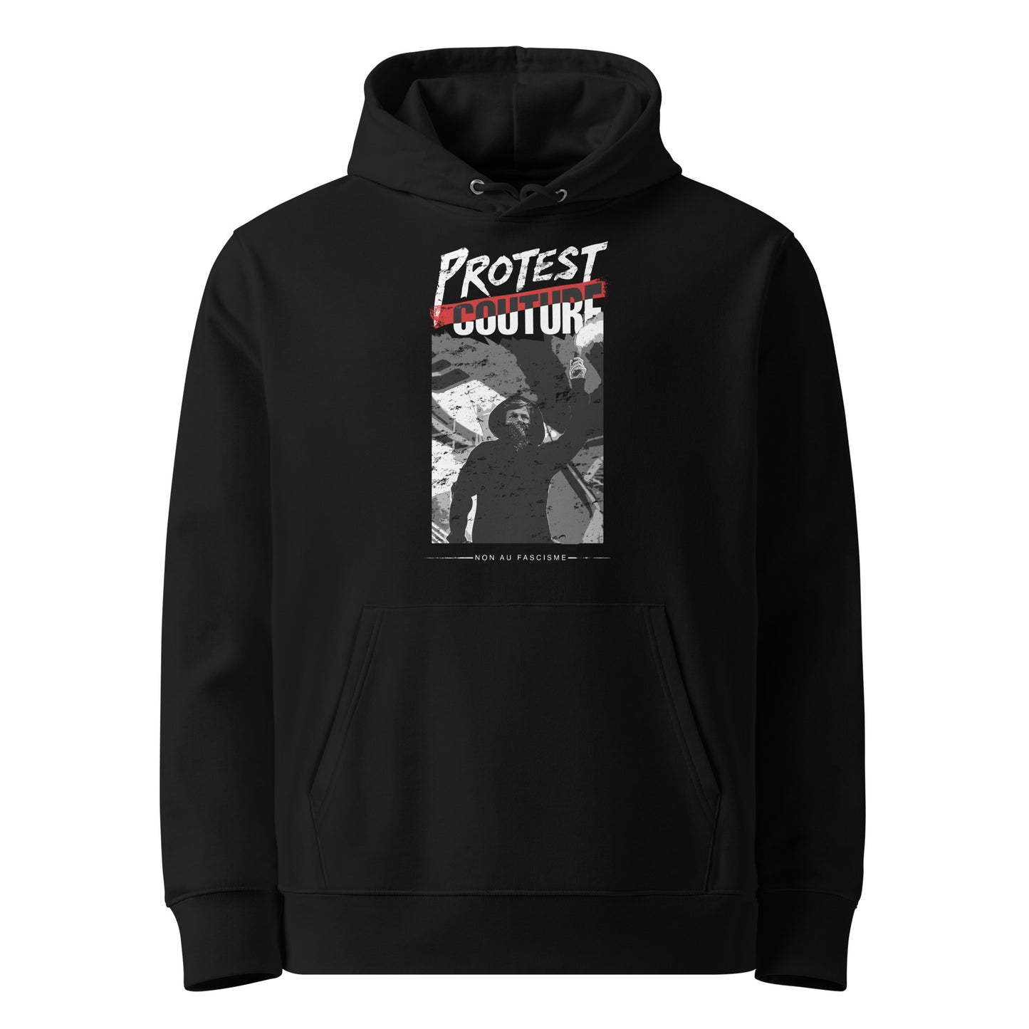 Non au Fascisme - Premium Hoodie von Protest Couture | S