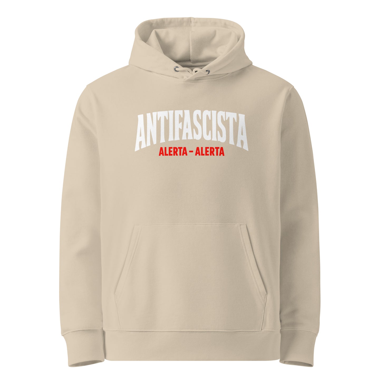 Antifascista (Alerta - Alerta) - Premium Hoodie von Protest Couture | Desert Dust