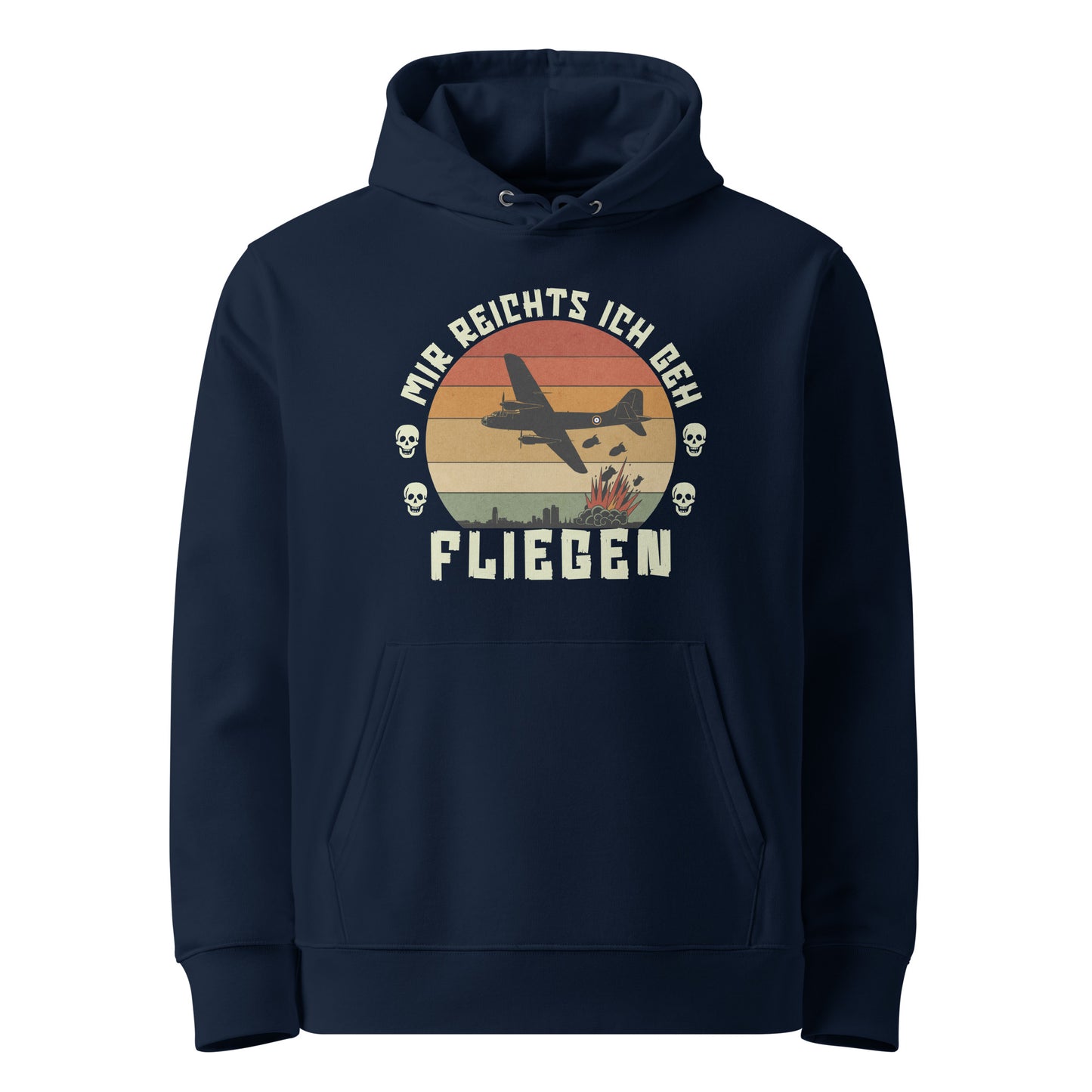 Mir Reichts Ich Geh Fliegen - Premium Hoodie von Protest Couture | French Navy