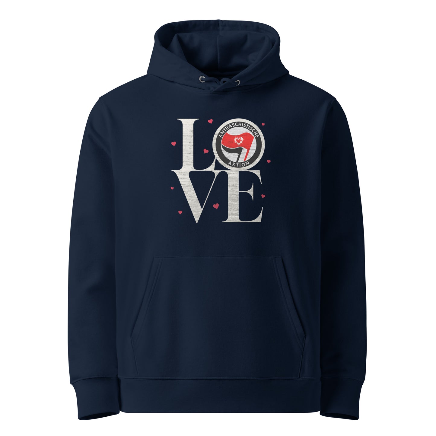 LOVE - Premium Hoodie von Protest Couture | French Navy