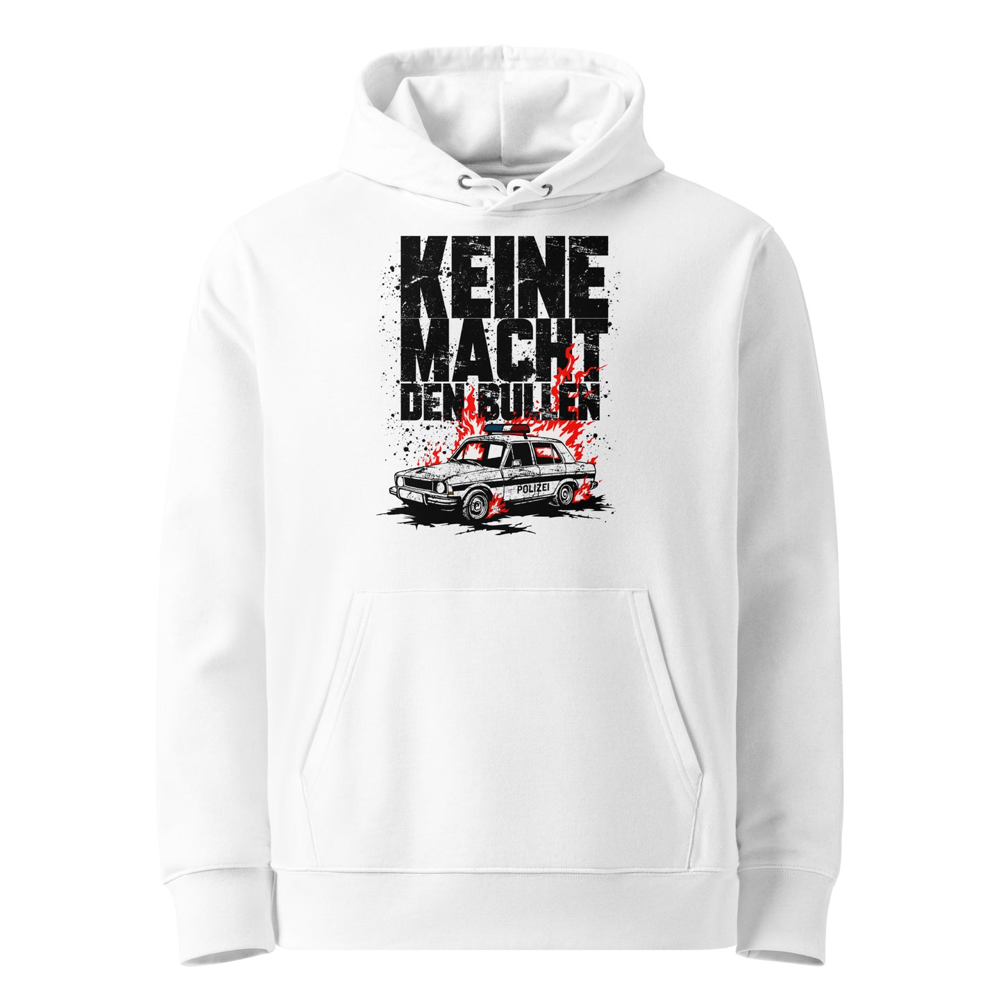 Keine Macht den Bullen - Premium Hoodie von Protest Couture | White