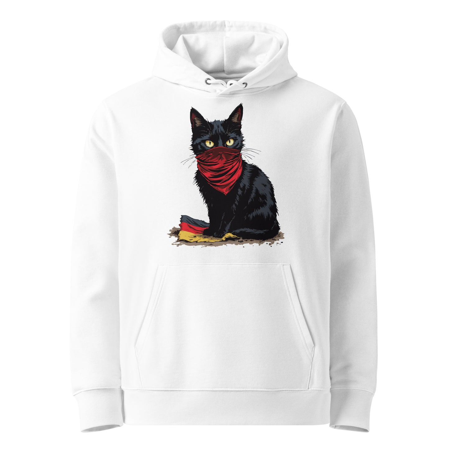 Black Cat - Premium Hoodie von Protest Couture | White