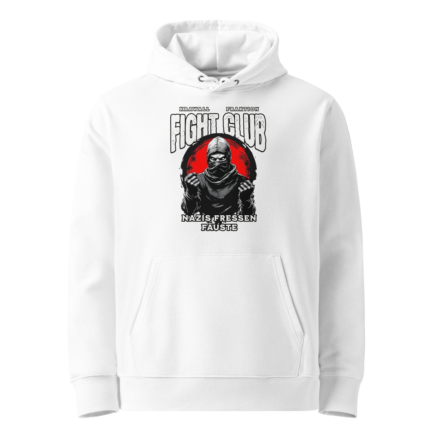 Nazis fressen Fäuste - Premium Hoodie von Protest Couture | White