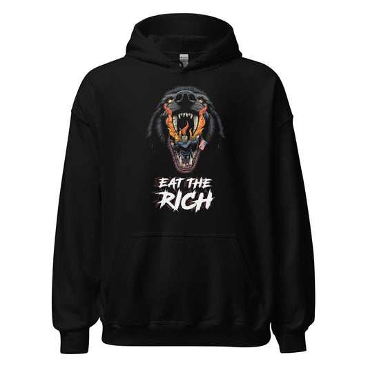 Eat The Rich - Unisex Hoodie von Protest Couture | S
