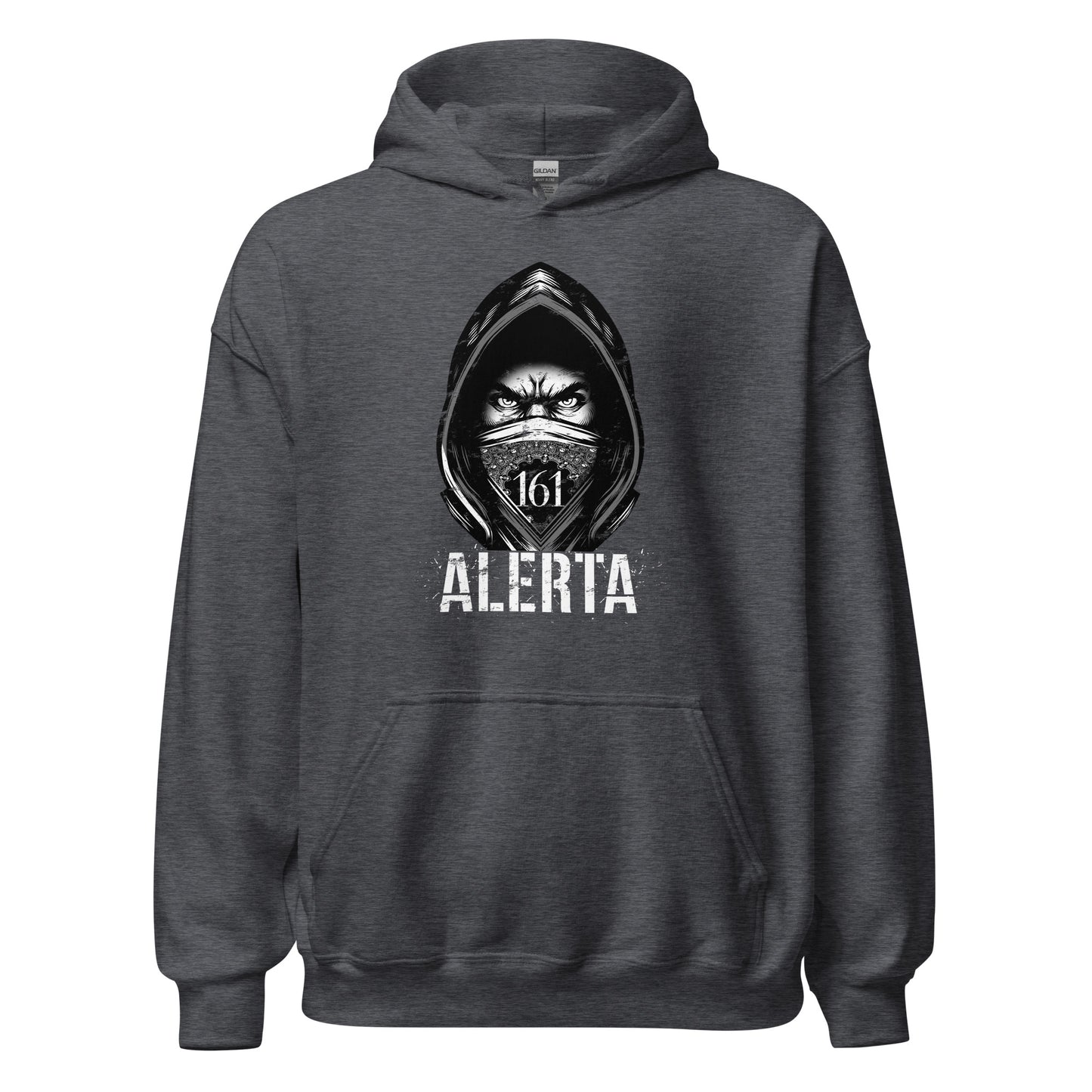 161 Alerta - Unisex Hoodie von Protest Couture | Dark Heather