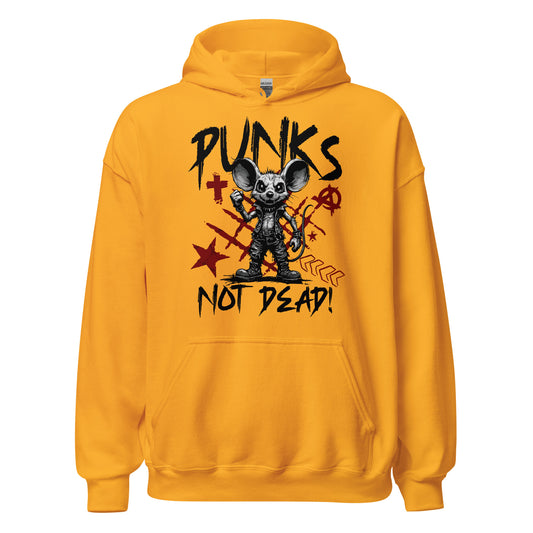 Punks Not Dead - Unisex Hoodie von Protest Couture | Gold
