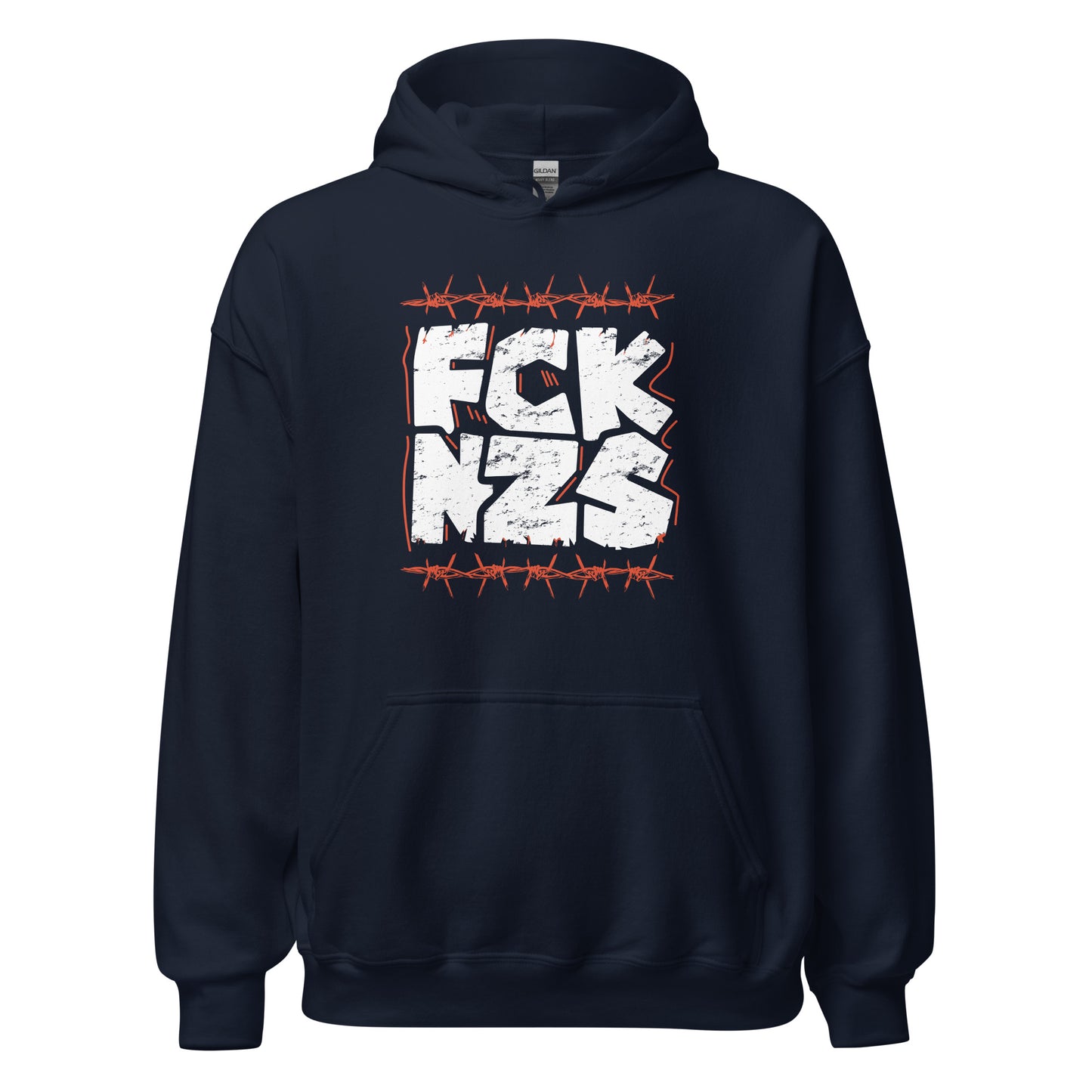 FCK NZS - Unisex Hoodie von Protest Couture | Navy