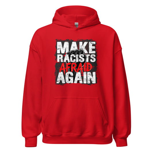 Make Racists Afraid Again - Unisex Hoodie von Protest Couture | Red