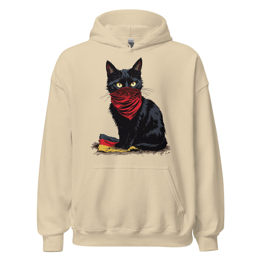 Black Cat - Unisex Hoodie von Protest Couture | Sand