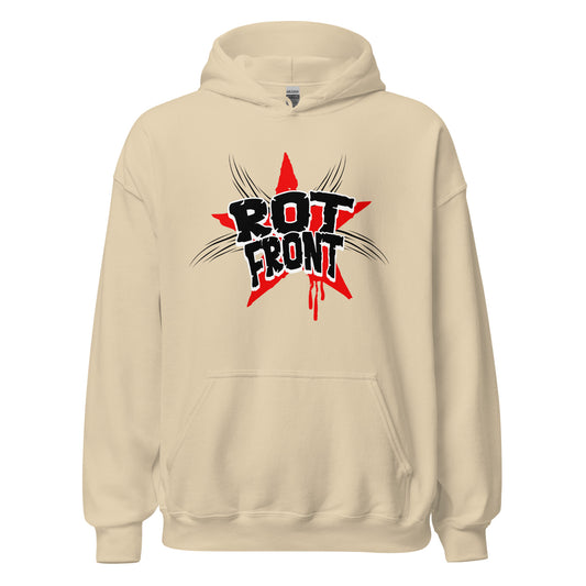 Rotfront - Unisex Hoodie von Protest Couture | Sand