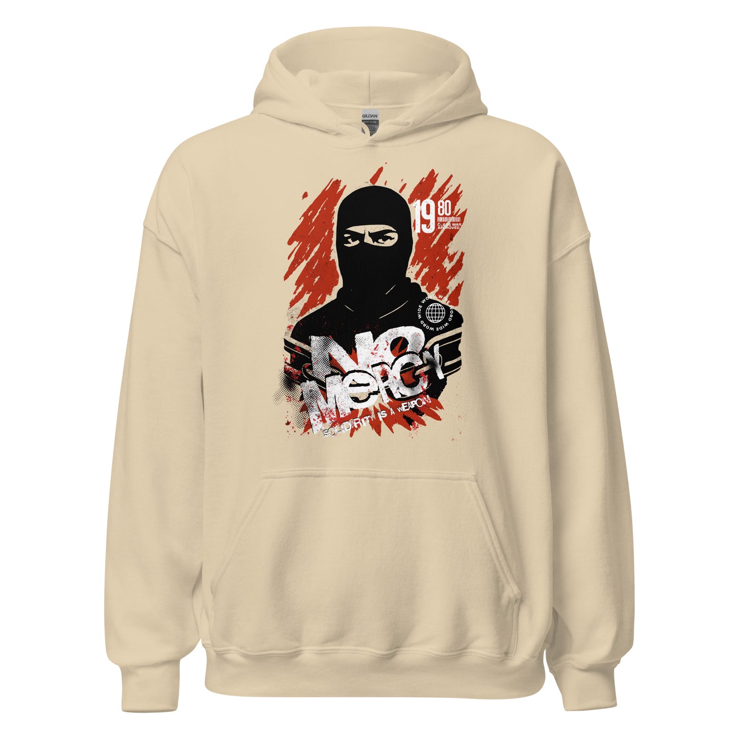 No Mercy - Unisex Hoodie von Protest Couture | Sand