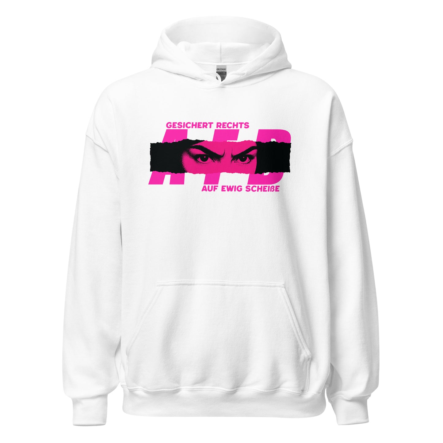 AFD Gesichert rechts - Unisex Hoodie von Protest Couture | White