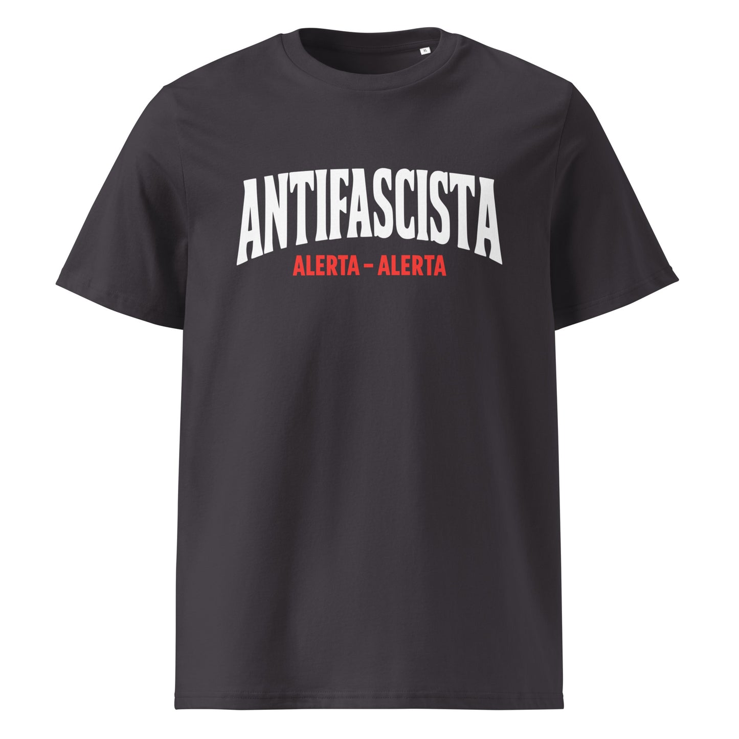 Antifascista (Alerta - Alerta) - Premium T-Shirt von Protest Couture | Anthracite