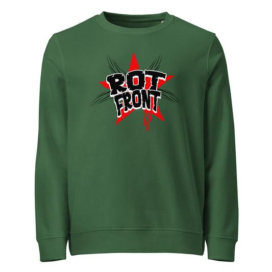Rotfront - Basic Sweater von Protest Couture | Bottle Green