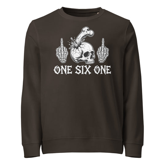 One Six One - Basic Sweater von Protest Couture | Deep Charcoal Grey