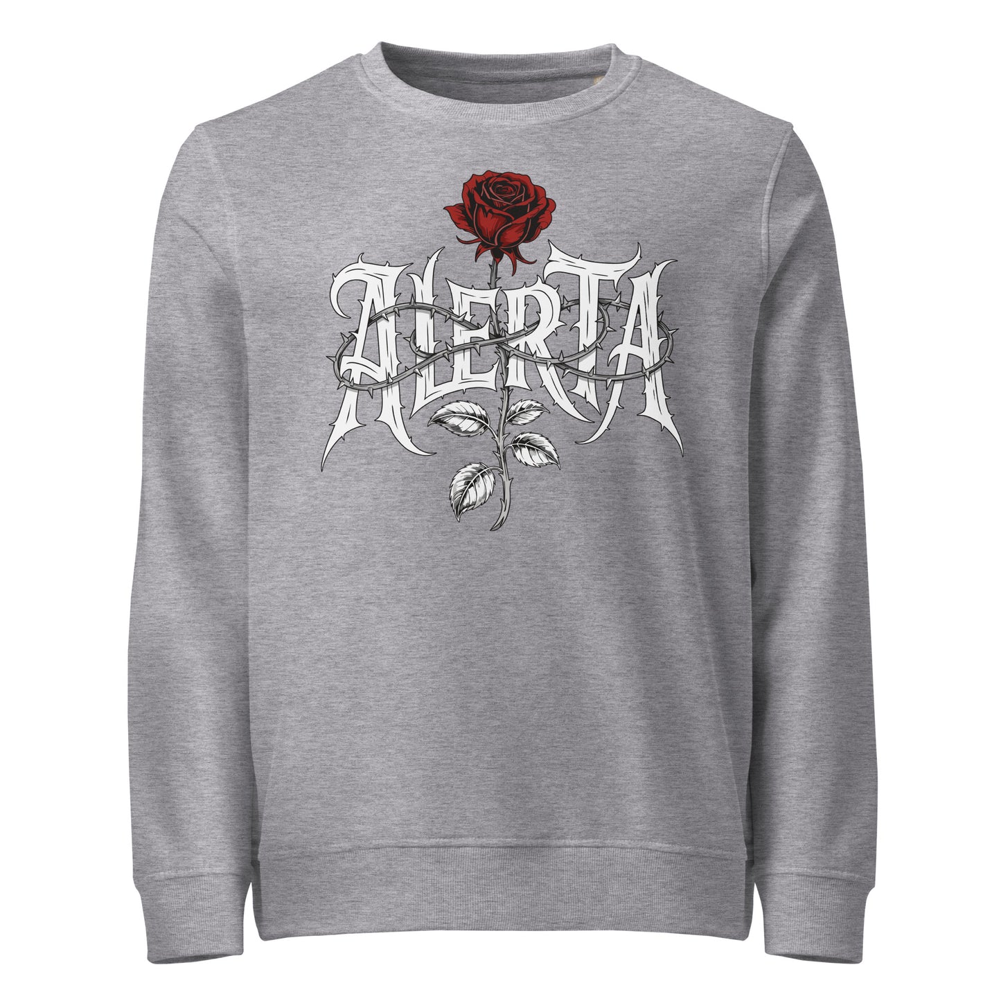 Alerta Rose - Basic Sweater von Protest Couture | Grey Melange