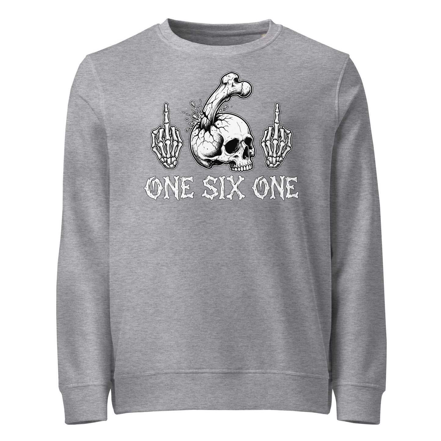 One Six One - Basic Sweater von Protest Couture | Grey Melange