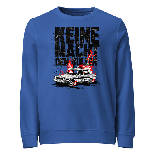 Keine Macht den Bullen - Basic Sweater von Protest Couture | Royal Blue
