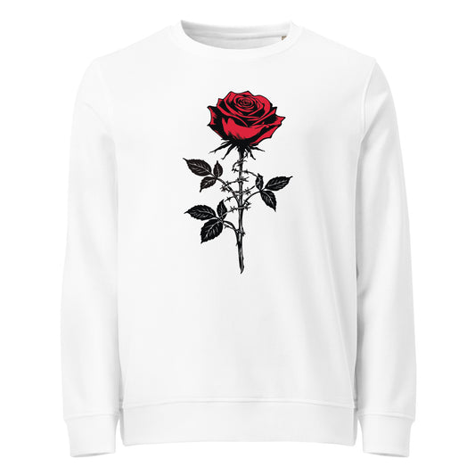 Anarchie Rose - Basic Sweater von Protest Couture | White