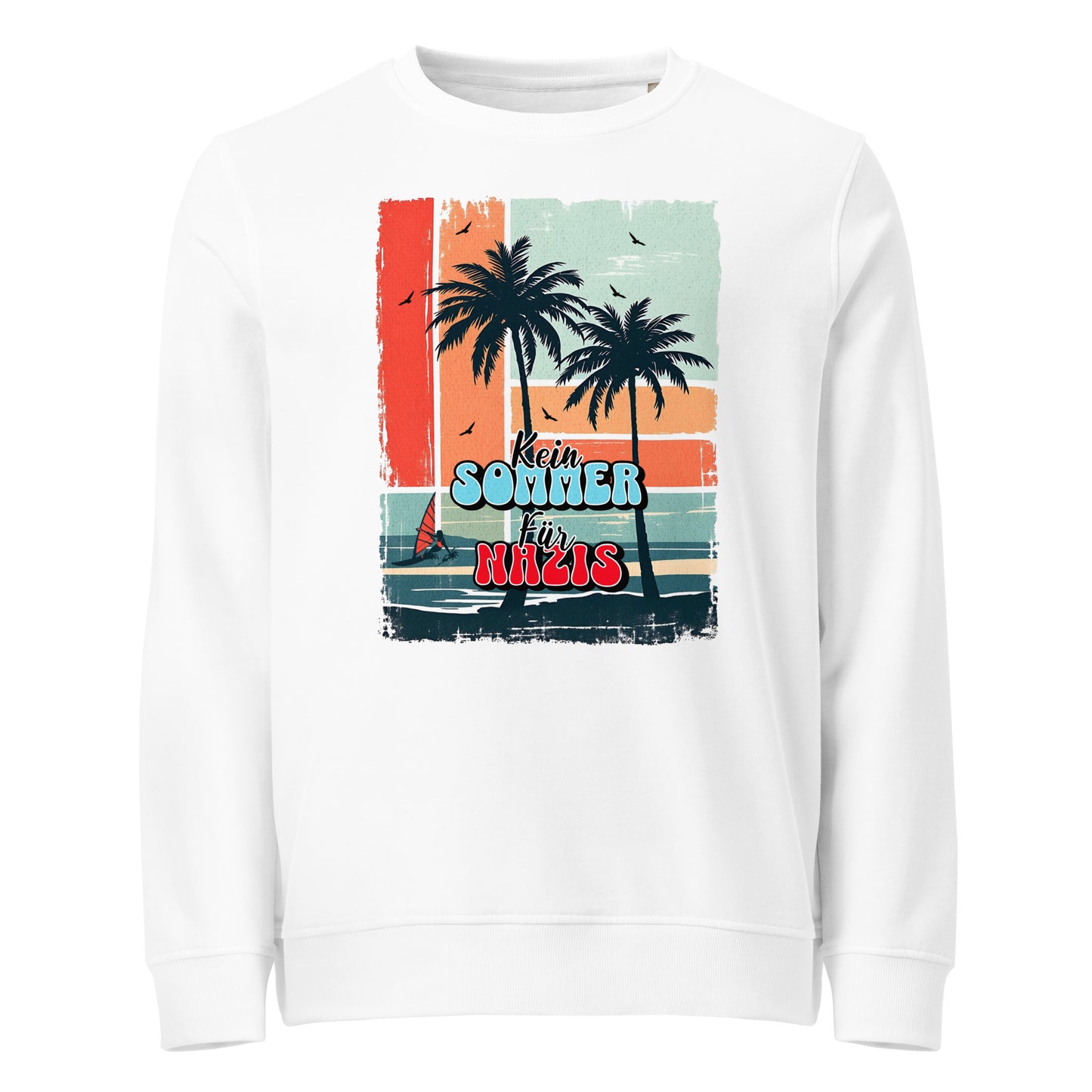 Kein Sommer für Nazis - Basic Sweater von Protest Couture | White
