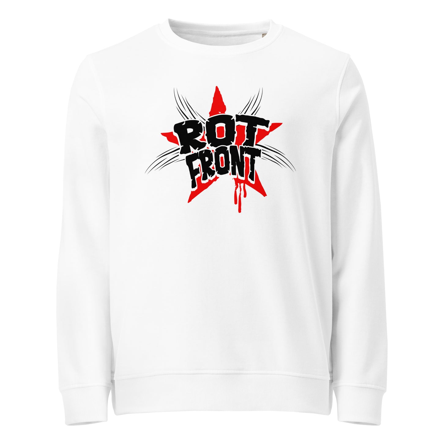 Rotfront - Basic Sweater von Protest Couture | White