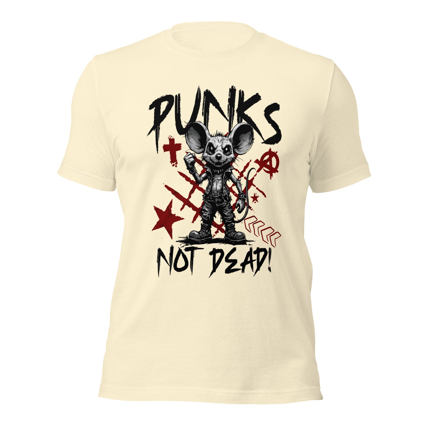 Punks Not Dead - Retail Fit T-Shirt von Protest Couture | Natural