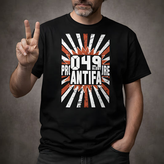049 bleibt Antifa - Basic T-Shirt