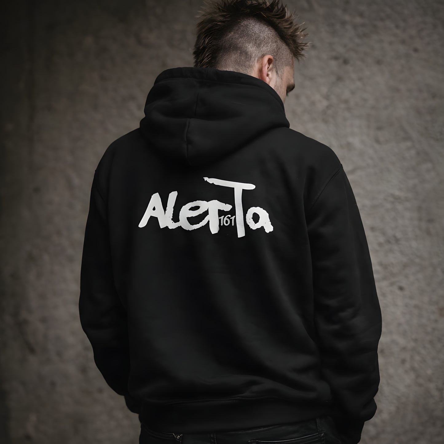 Alerta 161 [Backprint] - ECO Premium Hoodie