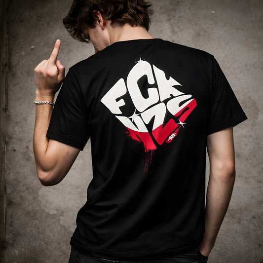 FCKNZS 161 [Backprint] - Premium T-Shirt