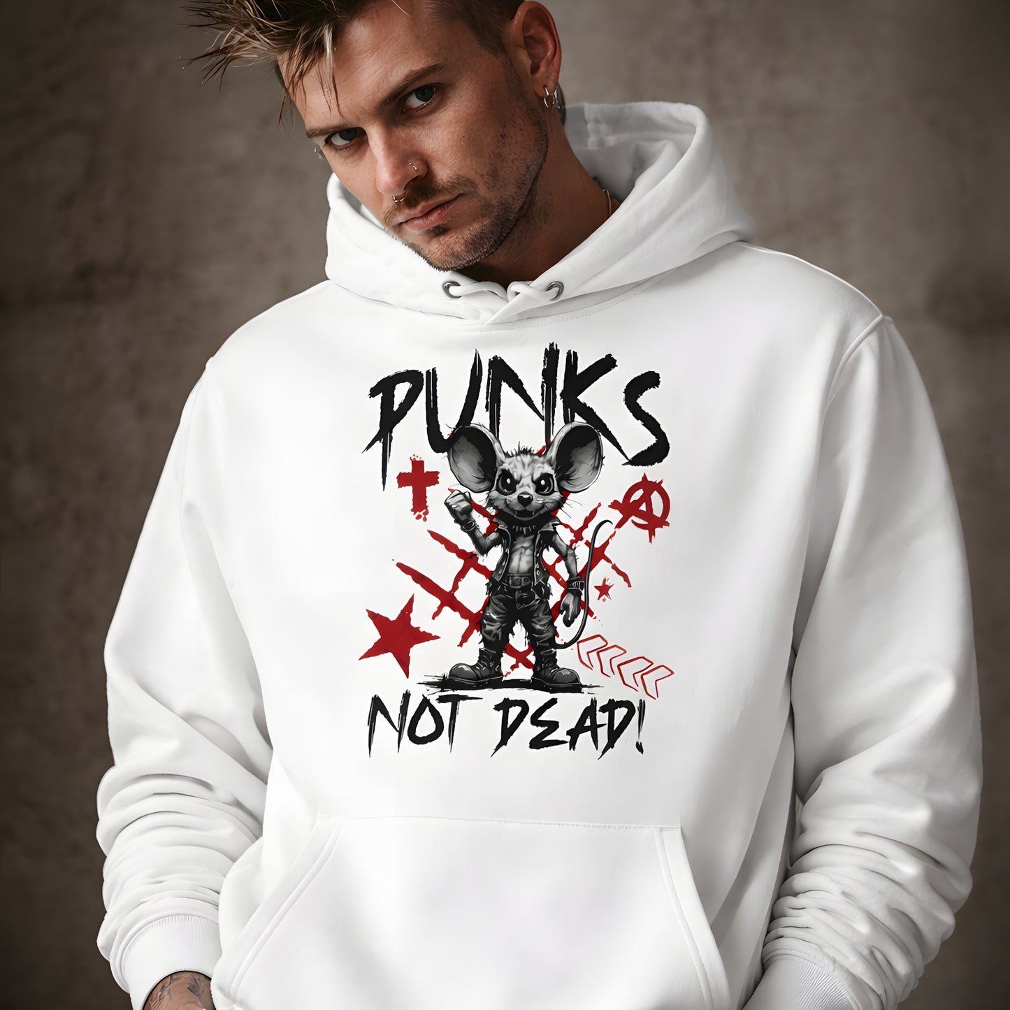 Punks Not Dead - ECO Premium Hoodie