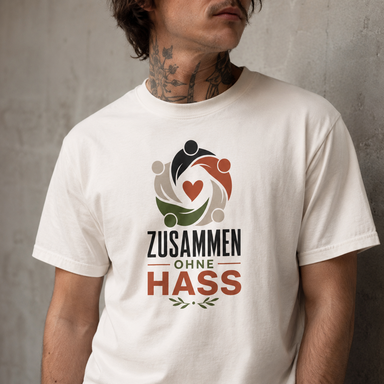 Zusammen ohne Hass - Basic T-Shirt