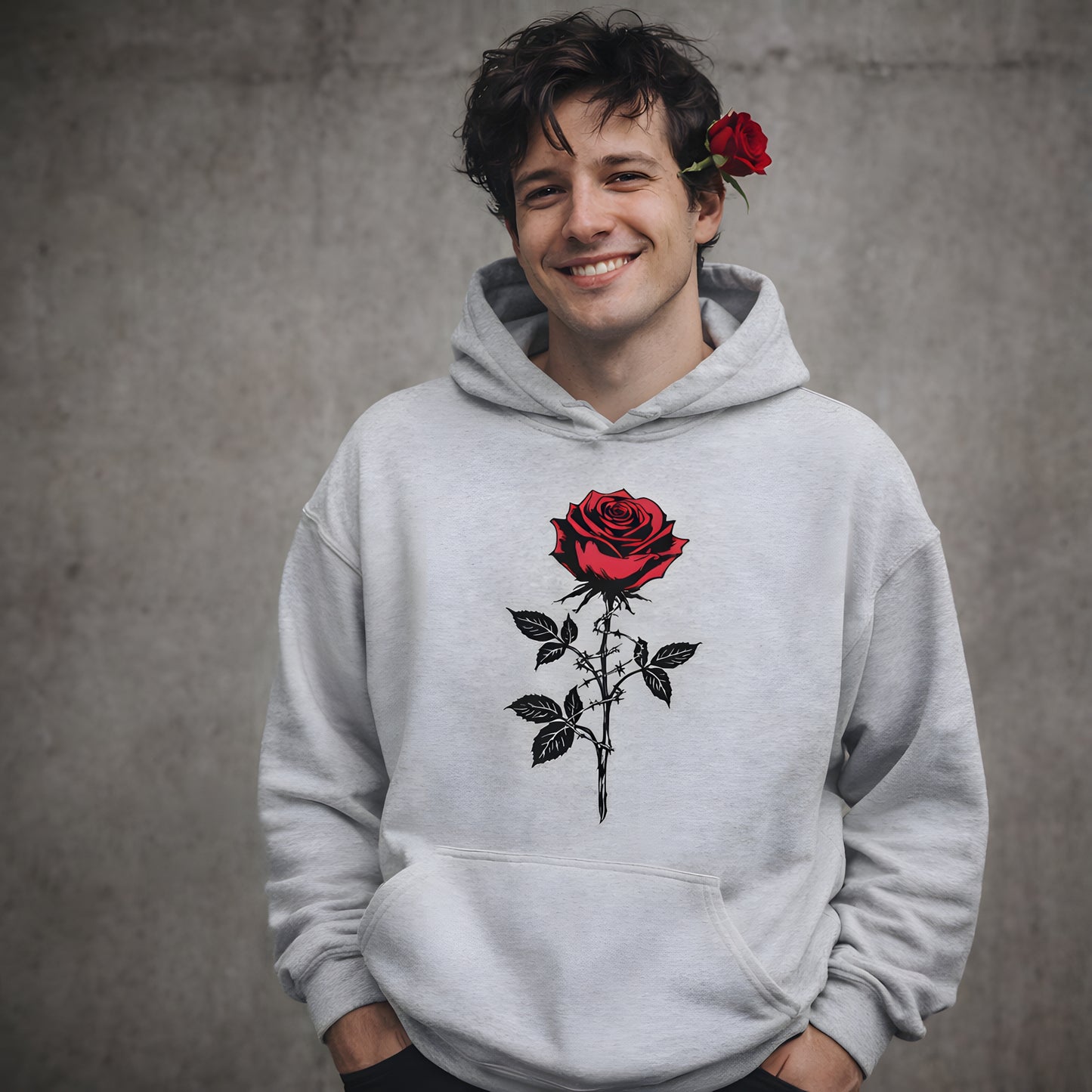 Anarchie Rose - Basic Hoodie