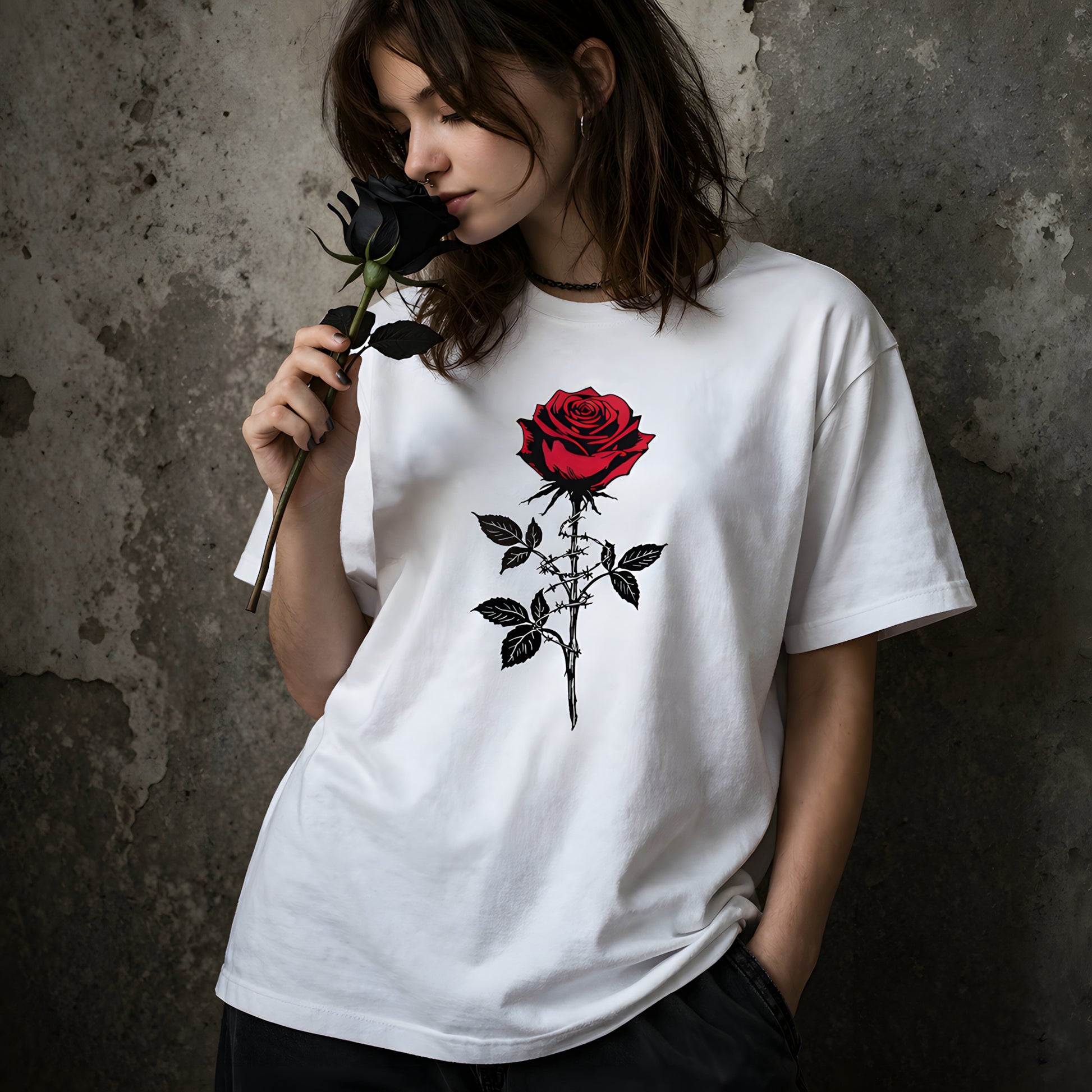 Anarchy Rose - Basic T-Shirt