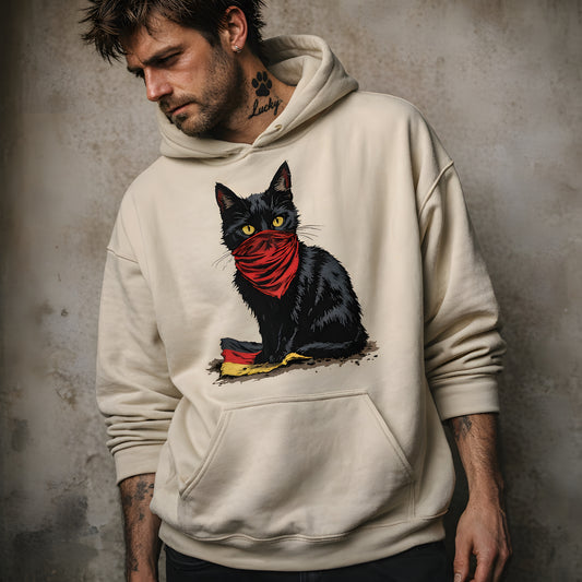 Black Cat - Basic Hoodie