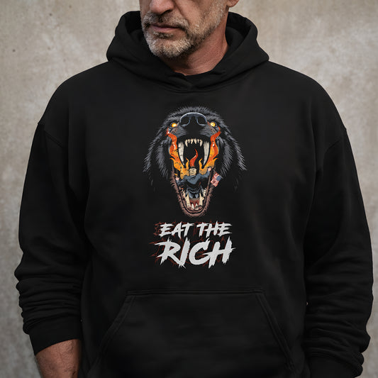 Eat The Rich - Basic Hoodie