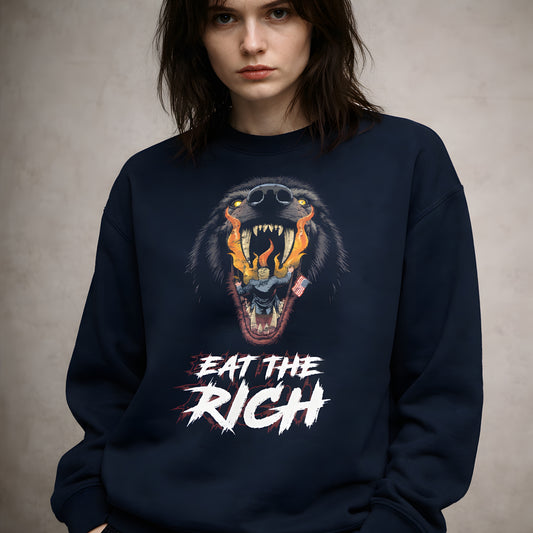 Eat The Rich - ECO Premium Sweatshirt