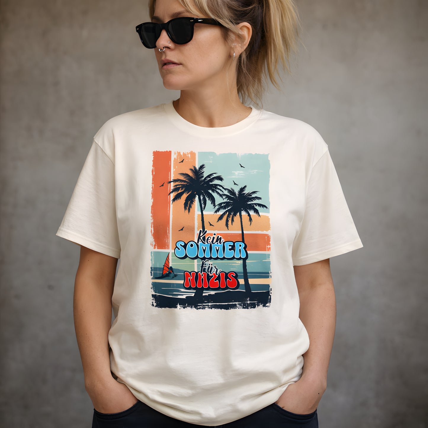 Kein Sommer für Nazis - Basic T-Shirt