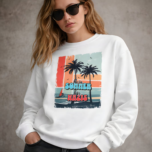 Kein Sommer für Nazis - ECO Premium Sweatshirt