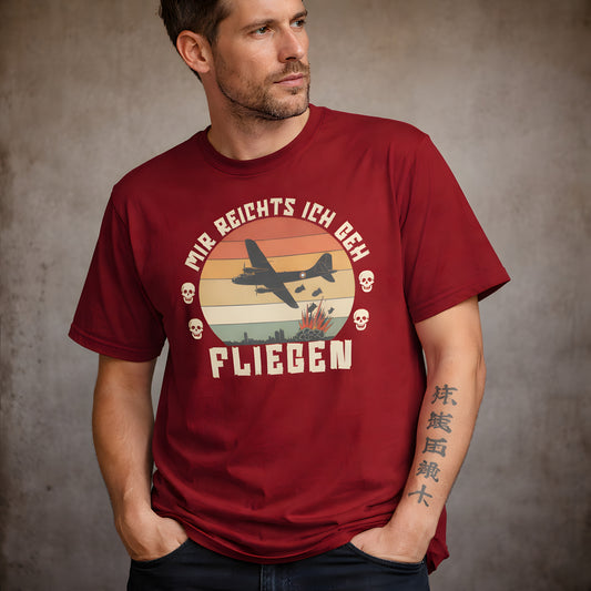 Mir Reichts Ich Geh Fliegen - Basic T-Shirt