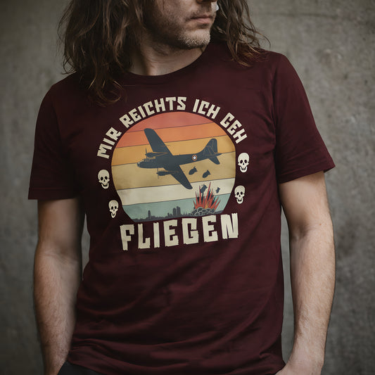 Mir Reichts Ich Geh Fliegen - Retail Fit T-Shirt