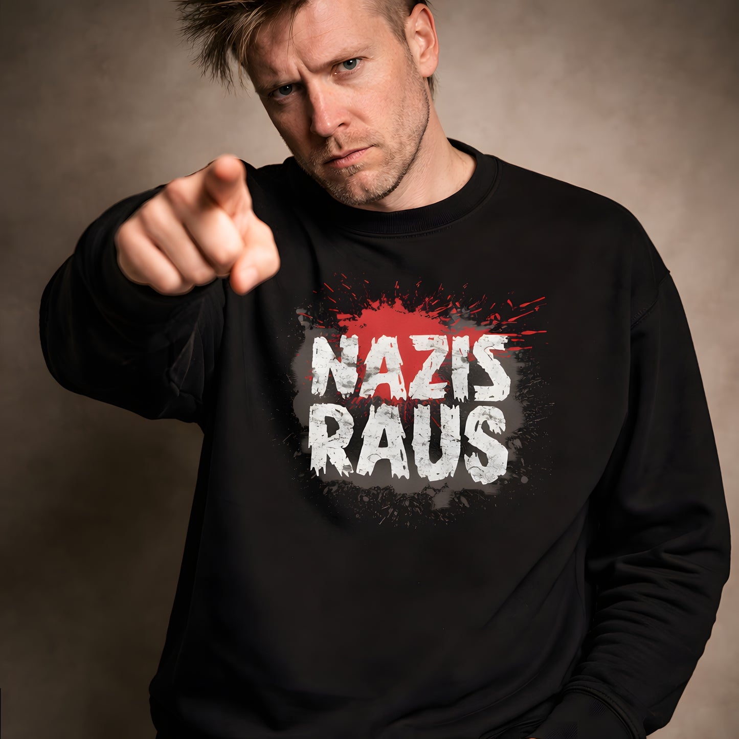 Nazis Raus - ECO Premium Sweatshirt