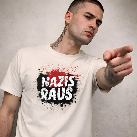 Nazis Raus - Retail Fit T-Shirt